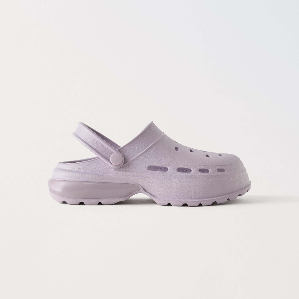 

Сабо Zara Air Cushion, сиреневый