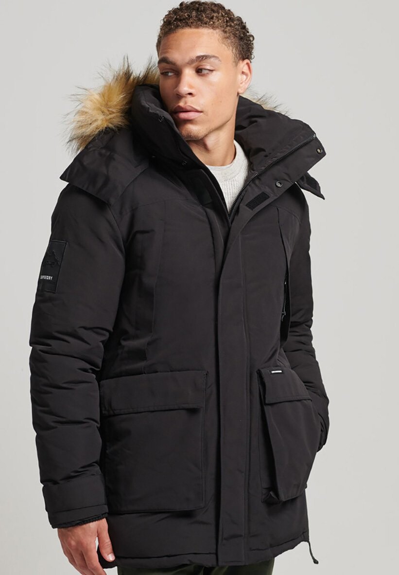 

Парка Superdry, черный