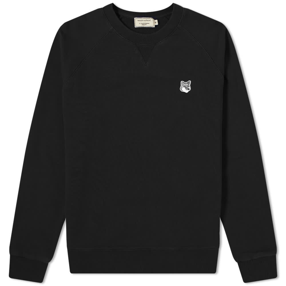 

Толстовка Maison Kitsuné Grey Fox Head Patch Classic Crew Sweat
