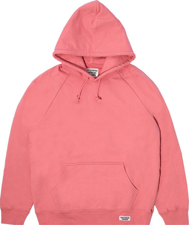 

Худи Wacko Maria Washed Heavyweight Pullover Hoodie 'Pink', розовый