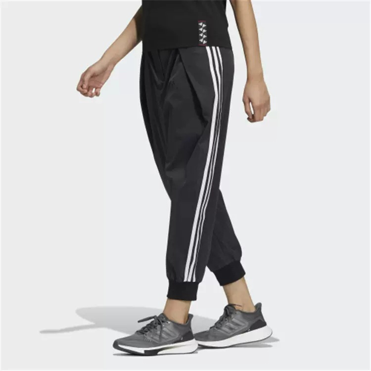 Спортивные брюки Adidas WX 3S WV PT, черный/белый