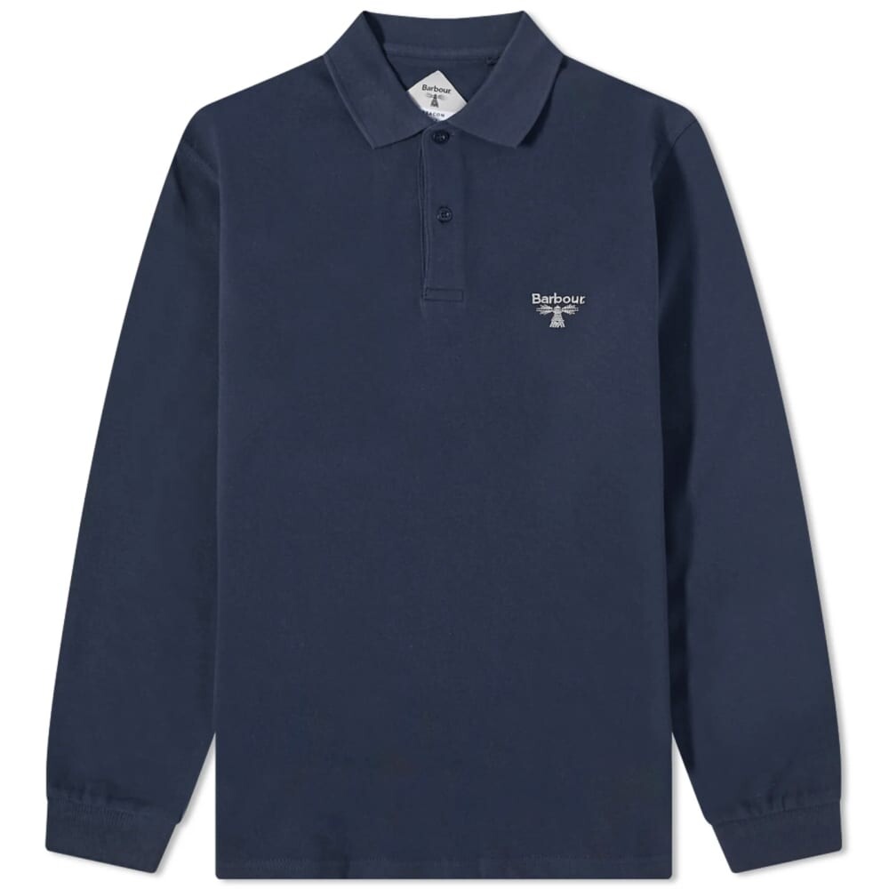 

Футболка Barbour Long Sleeve Beacon Polo, Серый