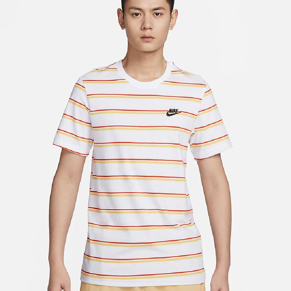 

Футболка Nike Sportswear Men's, белый/красный/желтый