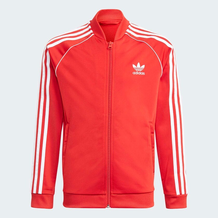 

Спортивная толстовка Adidas Originals Adicolor SST, красный/белый