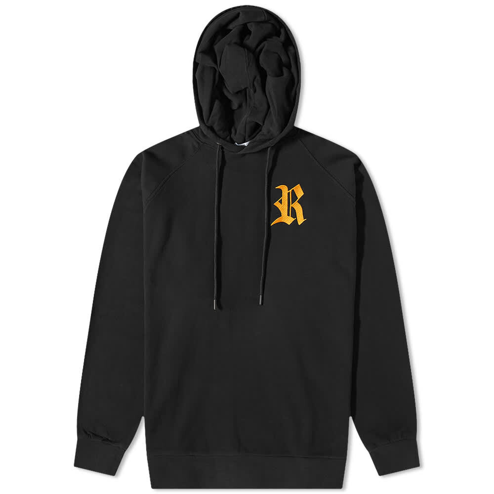 

Толстовка Raf Simons Oversized Embroidered R Popover Hoody