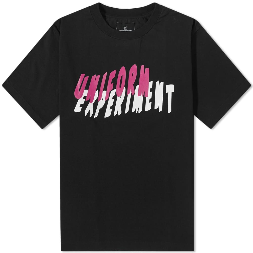

Футболка Uniform Experiment Shadow Graphic Tee, Черный