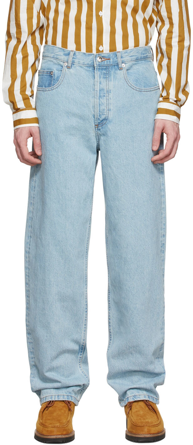 

Синие джинсы Fairfax A.P.C.