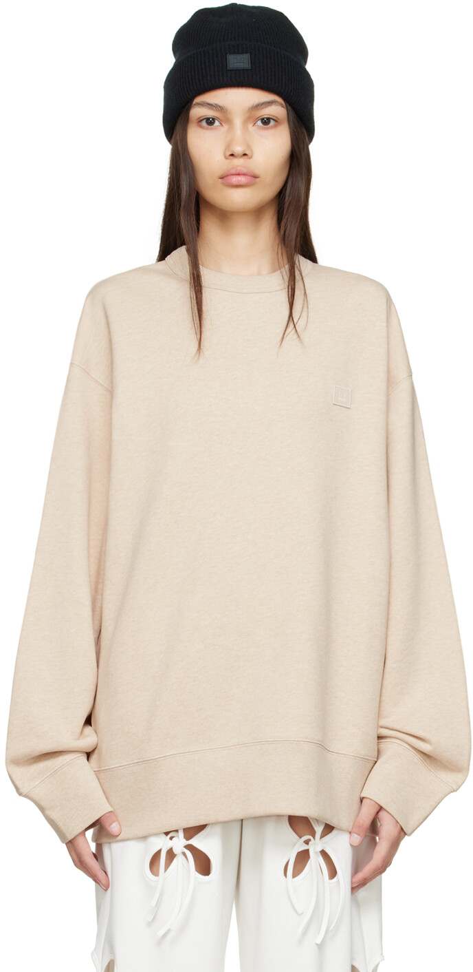 

Бежевая толстовка из органического хлопка Acne Studios