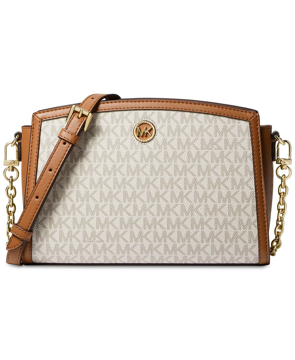 

Фирменная большая сумка через плечо chantal east west Michael Kors, мульти