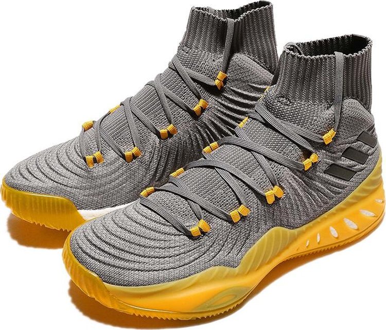 Adidas crazy explosive primeknit 2017 yellow best sale