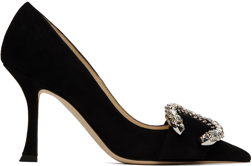 

Черные туфли на каблуке Melva 90 Jimmy Choo