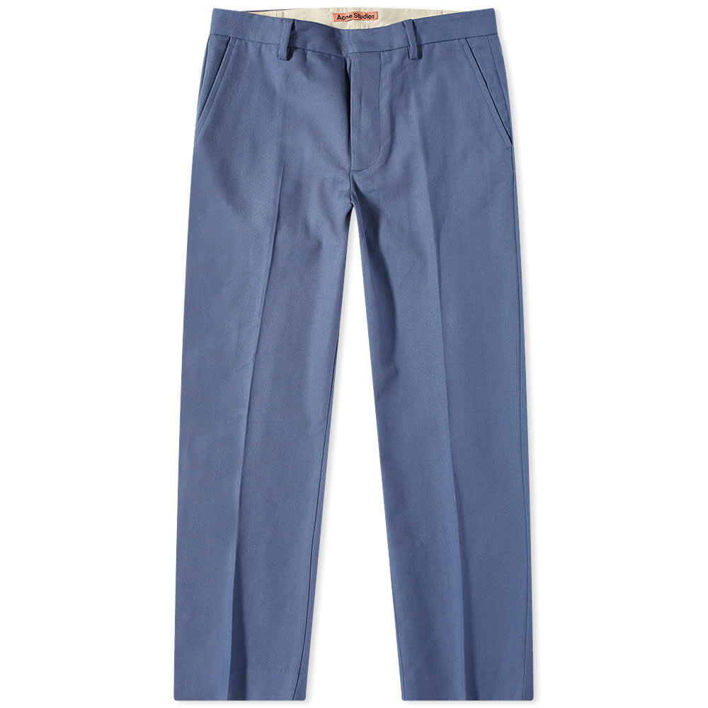 

Брюки Acne Studios Ayonne Twill Pink Label Chino, Серый