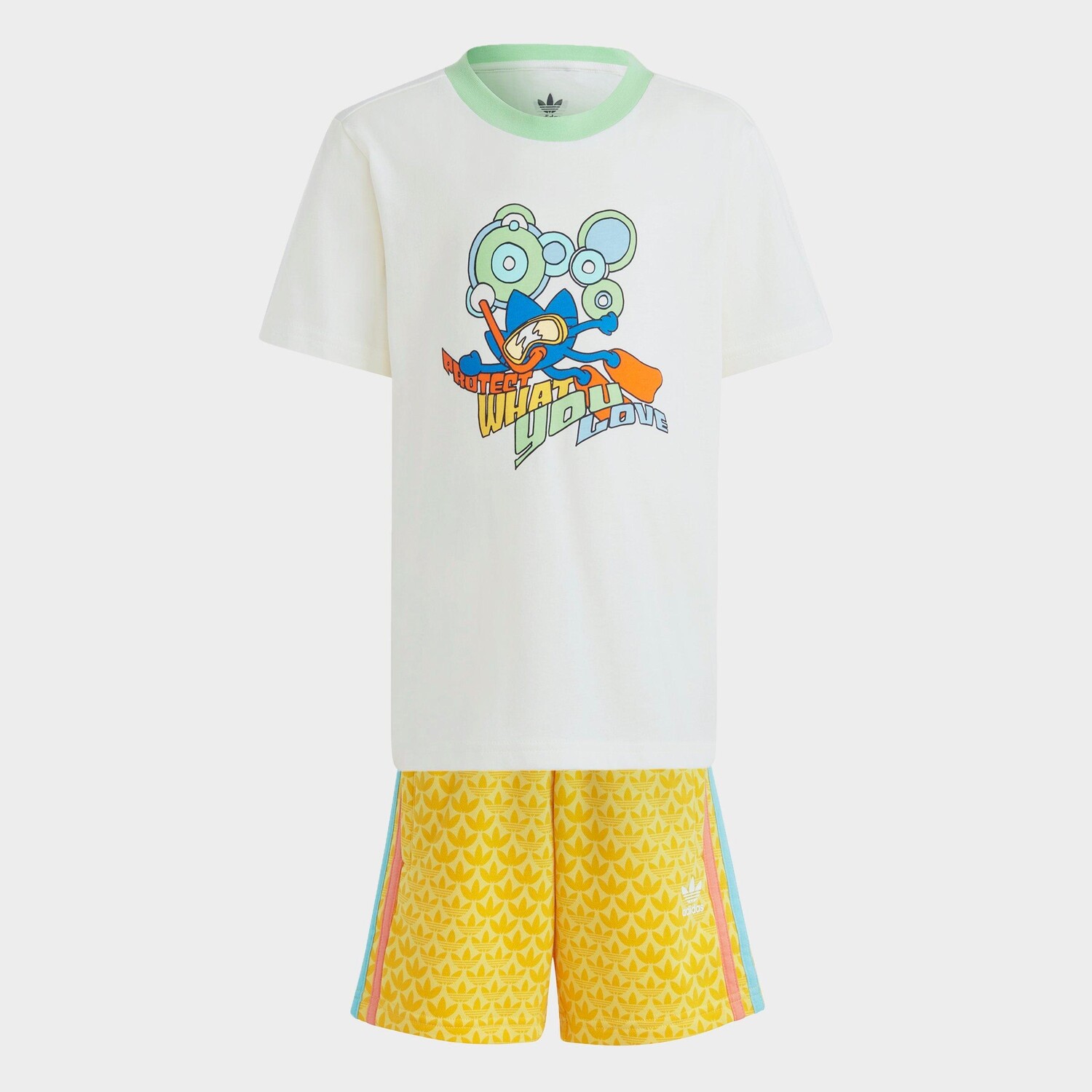 

Комплект шорты + футболка Adidas Originals IB8628, белый