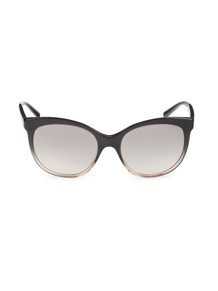 Овальные солнцезащитные очки 56MM Bvlgari, черный цена и фото