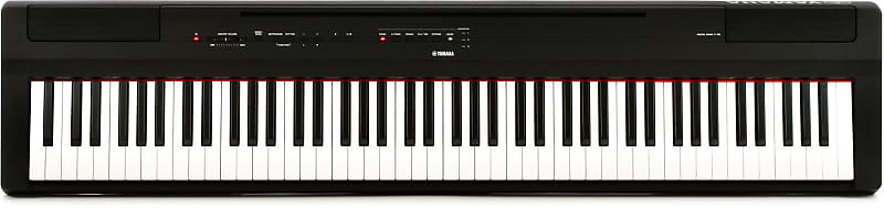 

Цифровое пианино Yamaha P-125, черное P-125 Digital Piano