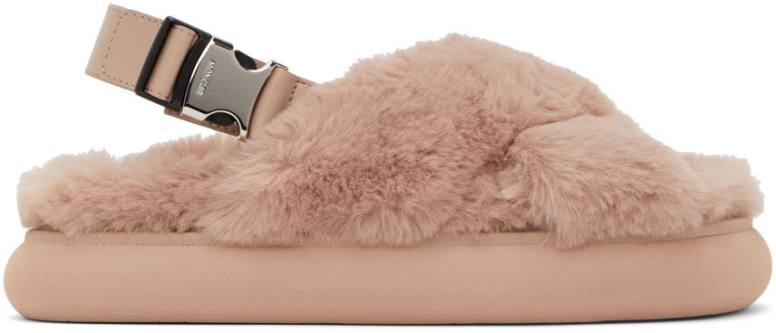 

Розовые сандалии Solarisse Moncler