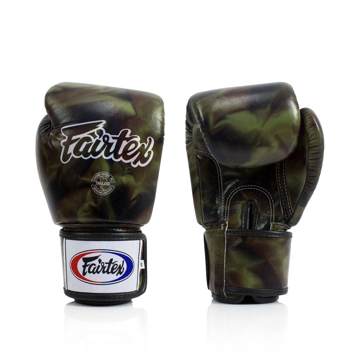 

Боксерские перчатки Fairtex Universal "Tight-Fit" Design, Camouflage, 8 oz., зеленый/мультиколор