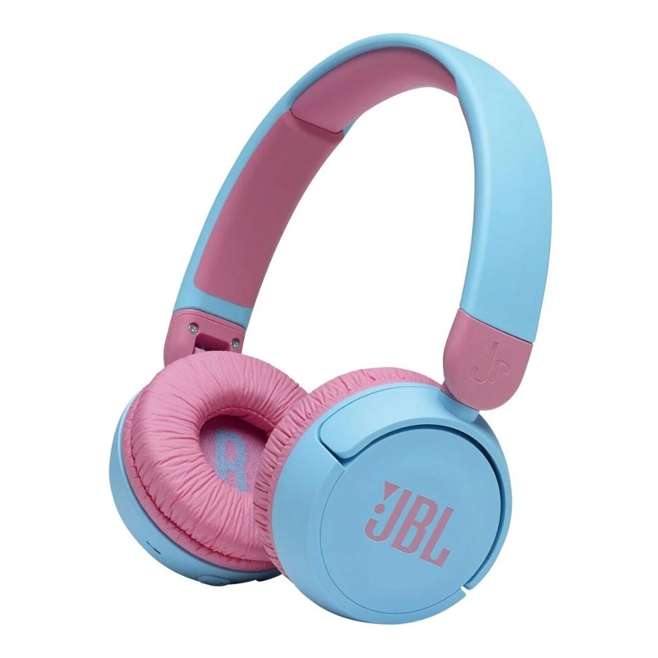Беспроводные наушники JBL JR310BT, голубой/розовый цена и фото