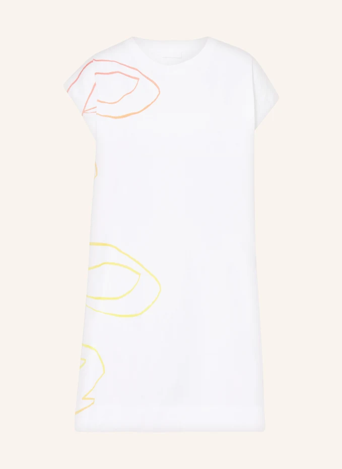 Трикотажное платье лива Lala Berlin, белый лива