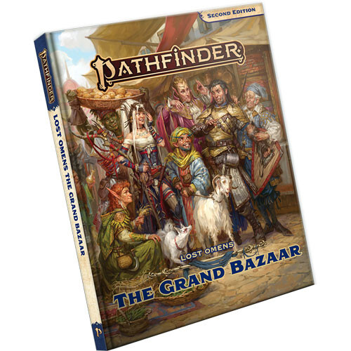 

Ролевая игра Paizo Publishing Pathfinder 2E RPG: Lost Omens - The Grand Bazaar (Hardcover)