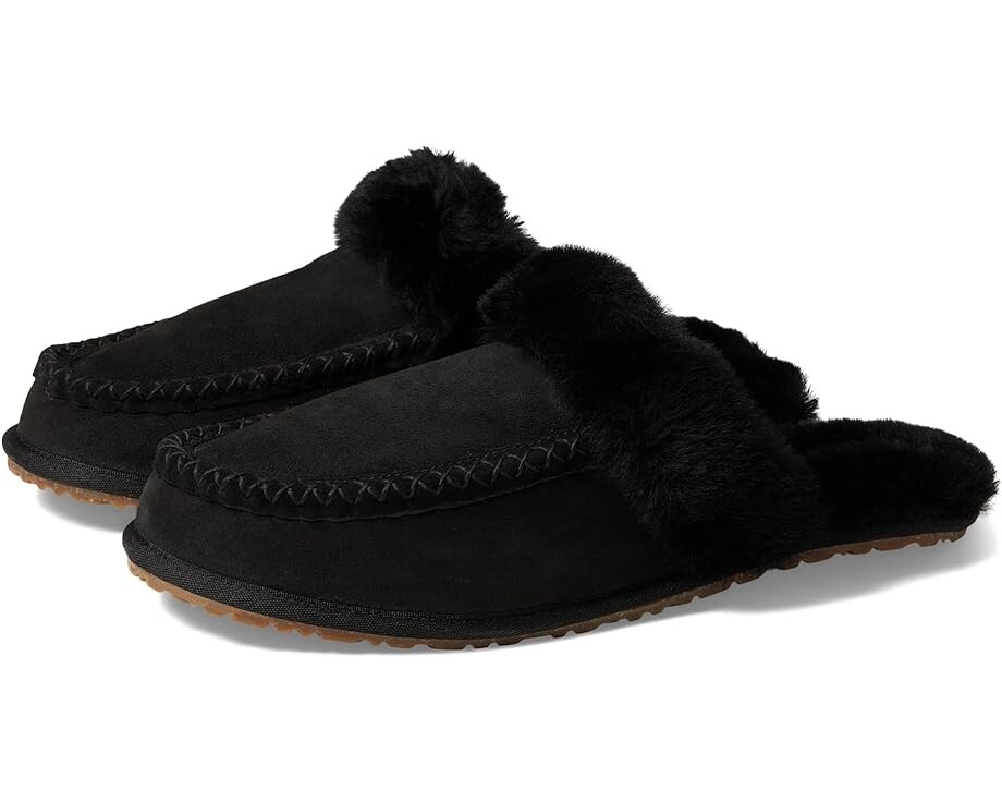

Домашняя обувь Manitobah Mukluks Cabin Slide, цвет Black/Noir