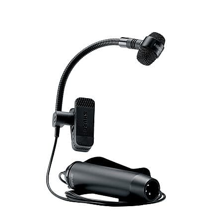 Конденсаторный микрофон Shure PGA98H-XLR Cardioid Condenser Gooseneck Instrument Mic with 15' XLR Cable