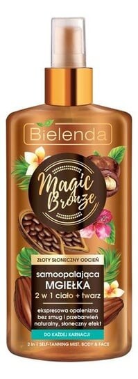 

Спрей-автозагар 2в1 для лица и тела - все оттенки кожи, 150мл Bielenda, Magic Bronze