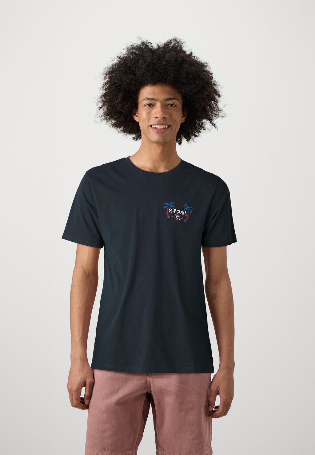 Футболки с принтом SHREDDING TEE Rip Curl, темно-синий