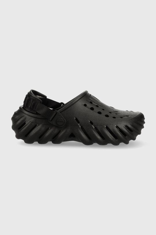 Шлепанцы Echo Clog Crocs, черный цена и фото