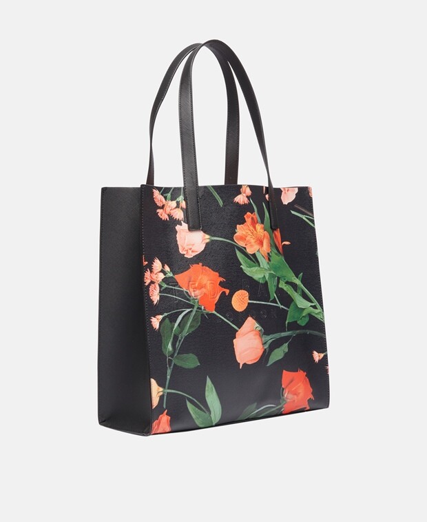 

Сумка-тоут из кожи Ted Baker, черный