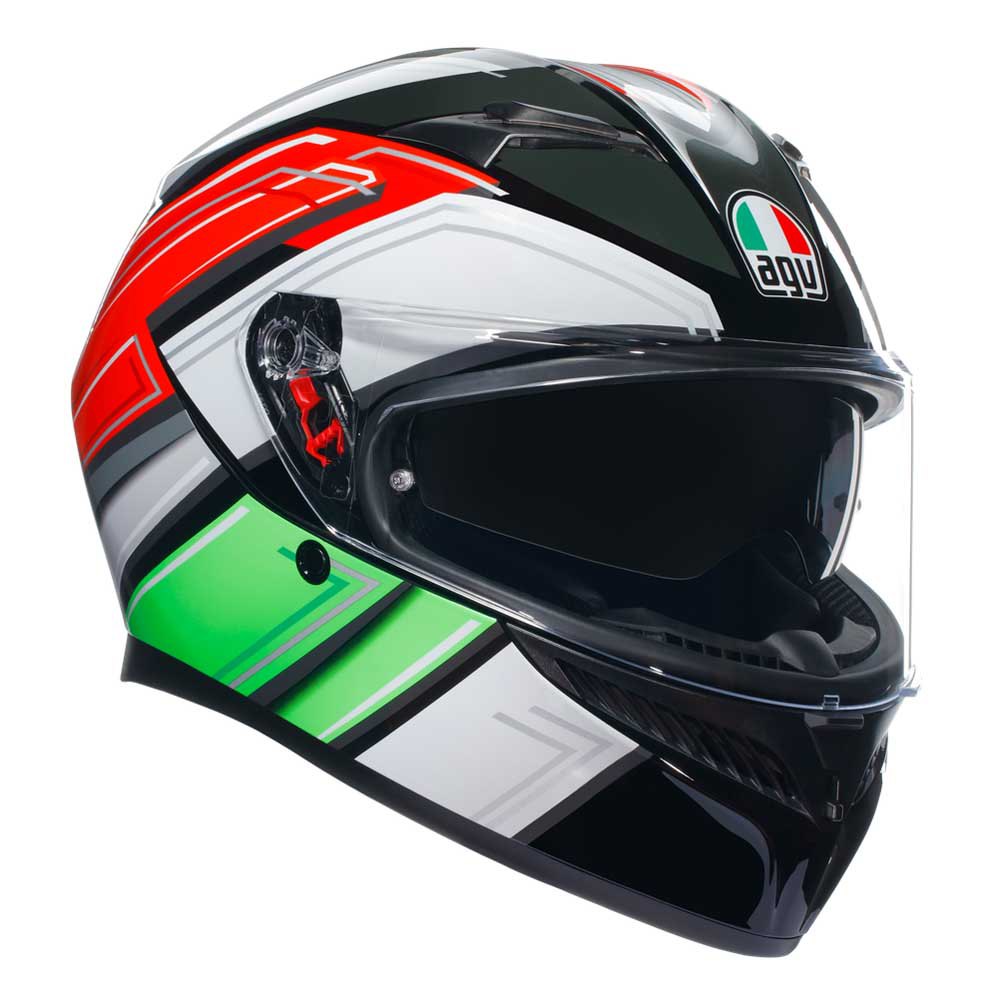 Шлем полнолицевой AGV K3 E2206 MPLK, черный