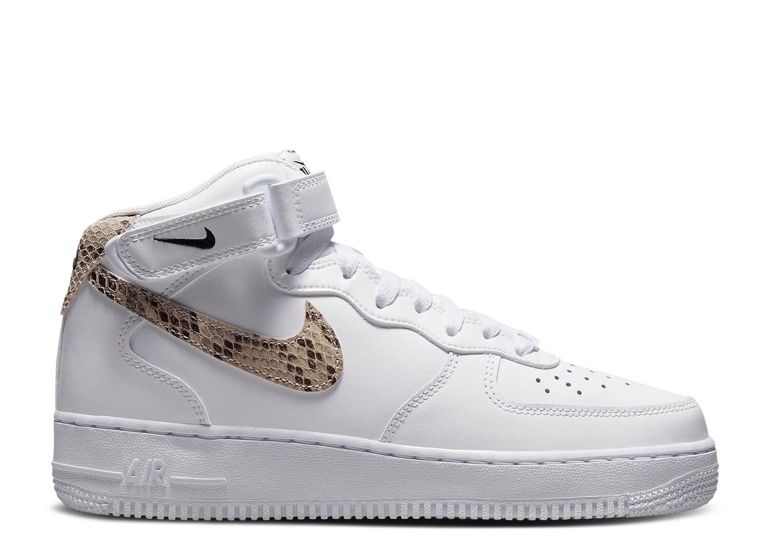 

Кроссовки Nike Wmns Air Force 1 '07 Mid 'Snakeskin Swoosh', белый
