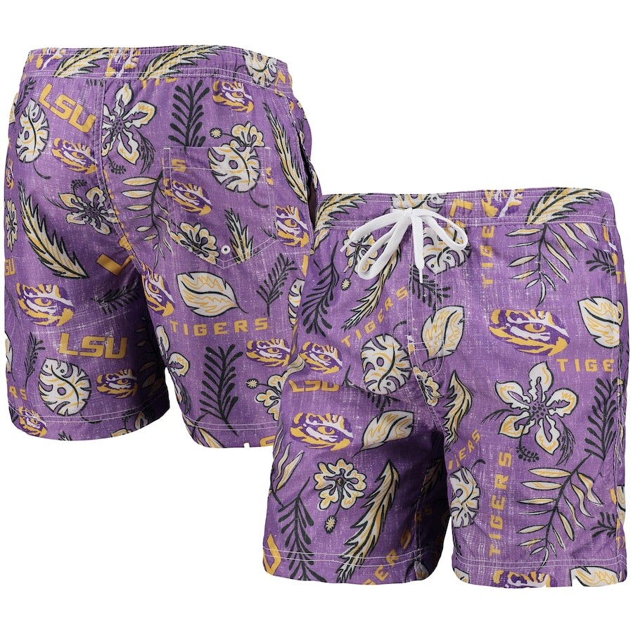 

Пляжные шорты Wes & Willy Lsu Tigers, фиолетовый