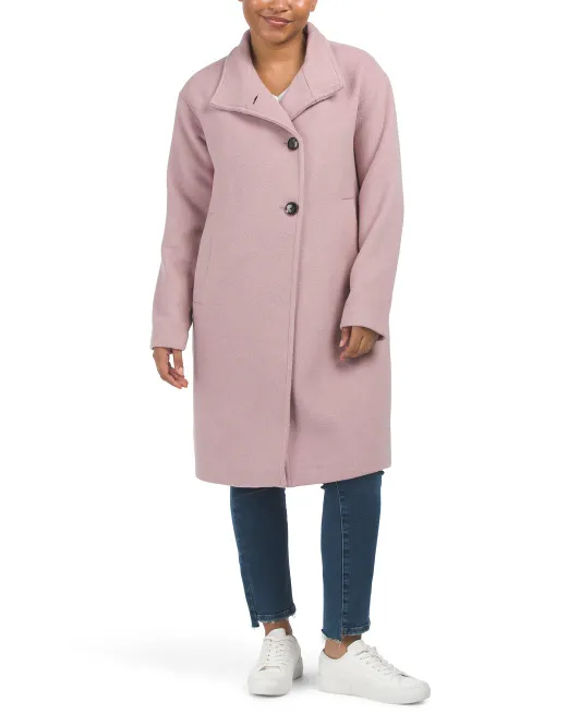 

Пальто Melton из смесовой шерсти Bernardo, цвет Blush