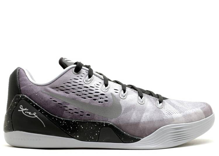 

Кроссовки Nike KOBE 9 EM PREMIUM 'BLACK METALLIC SILVER', черный