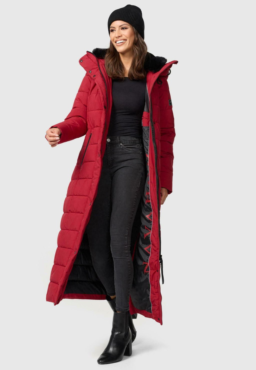 Куртка зимняя DAS TEIL Navahoo, темно-красный