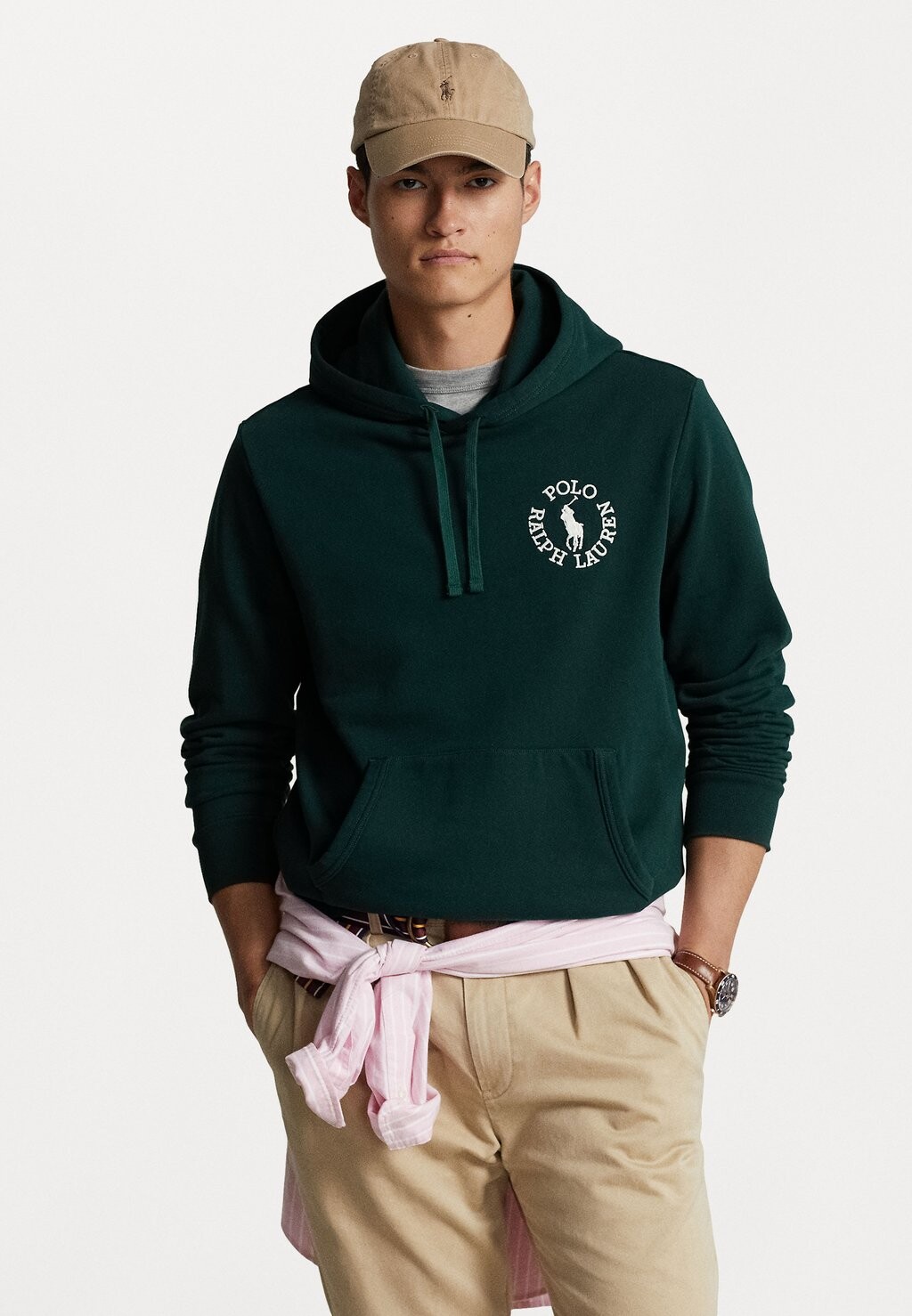 цена Толстовка Polo Ralph Lauren УНИСЕКС, цвет moss agate