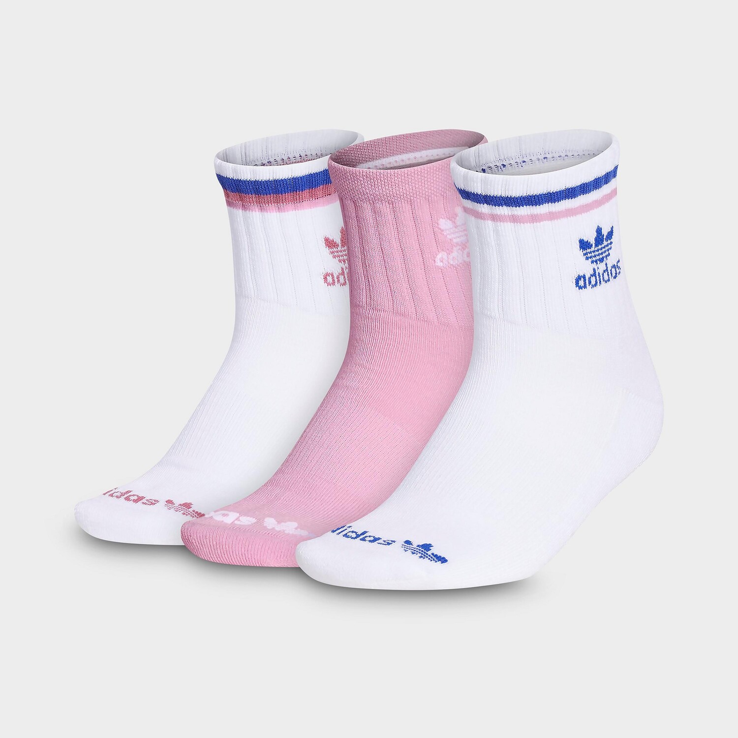 

Женские носки adidas Originals OG Cosmic Quarter (3 шт.), розовый