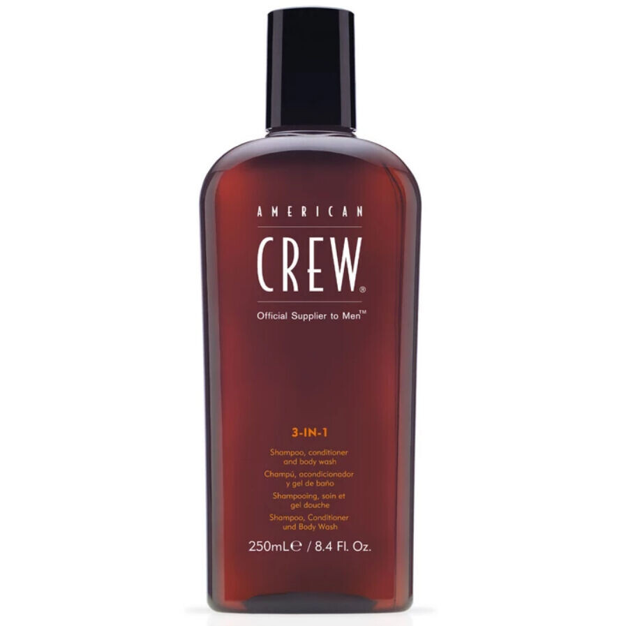 

American Crew Classic 3-in-1 шампунь, кондиционер и гель для душа 3в1 для мужчин, 250 мл