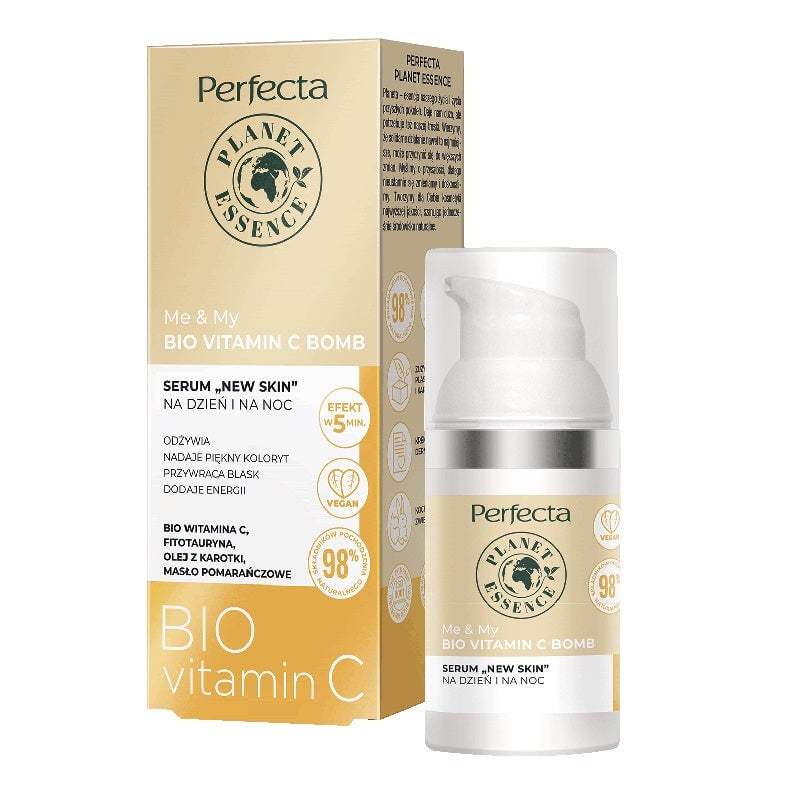 

Perfecta Сыворотка для лица Me & My Bio Vitamin-C Bomb с витамином С для дня и ночи New Skin 30мл