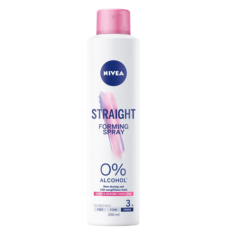 

Nivea Разглаживающий спрей для волос Straight Моделирующий 250мл