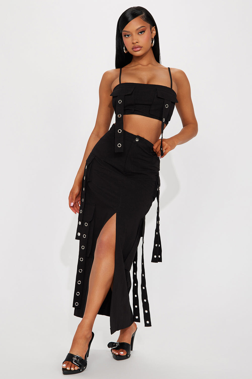 

Юбка Fashion Nova TS40019C, черный