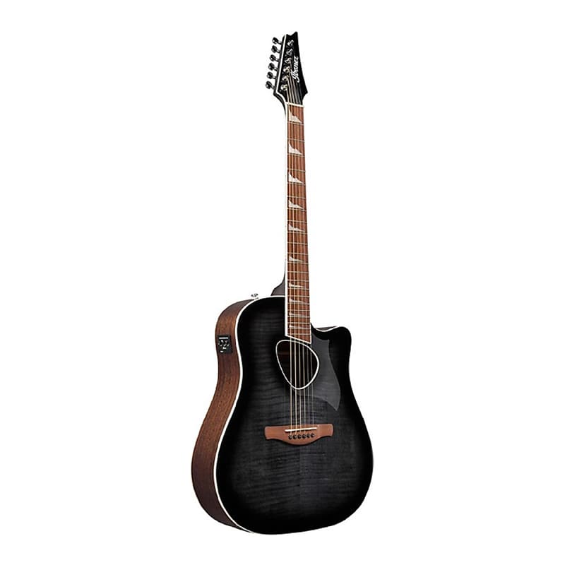цена Ibanez ALT30FM Altstar 6-струнная акустическая гитара (правая рука, глянцевый прозрачный черный Sunburst High Gloss) Ibanez ALT30FM Altstar 6-String Acoustic Guitar (Right Hand, Black Sunburst)