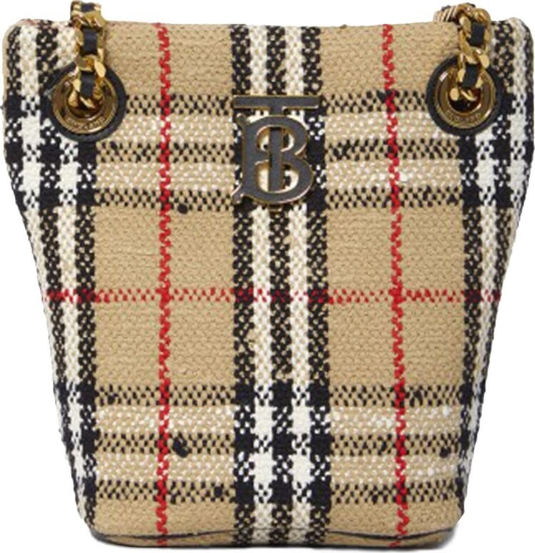 

Сумка Burberry Mini Lola Bucket Bag Archive Beige, загар