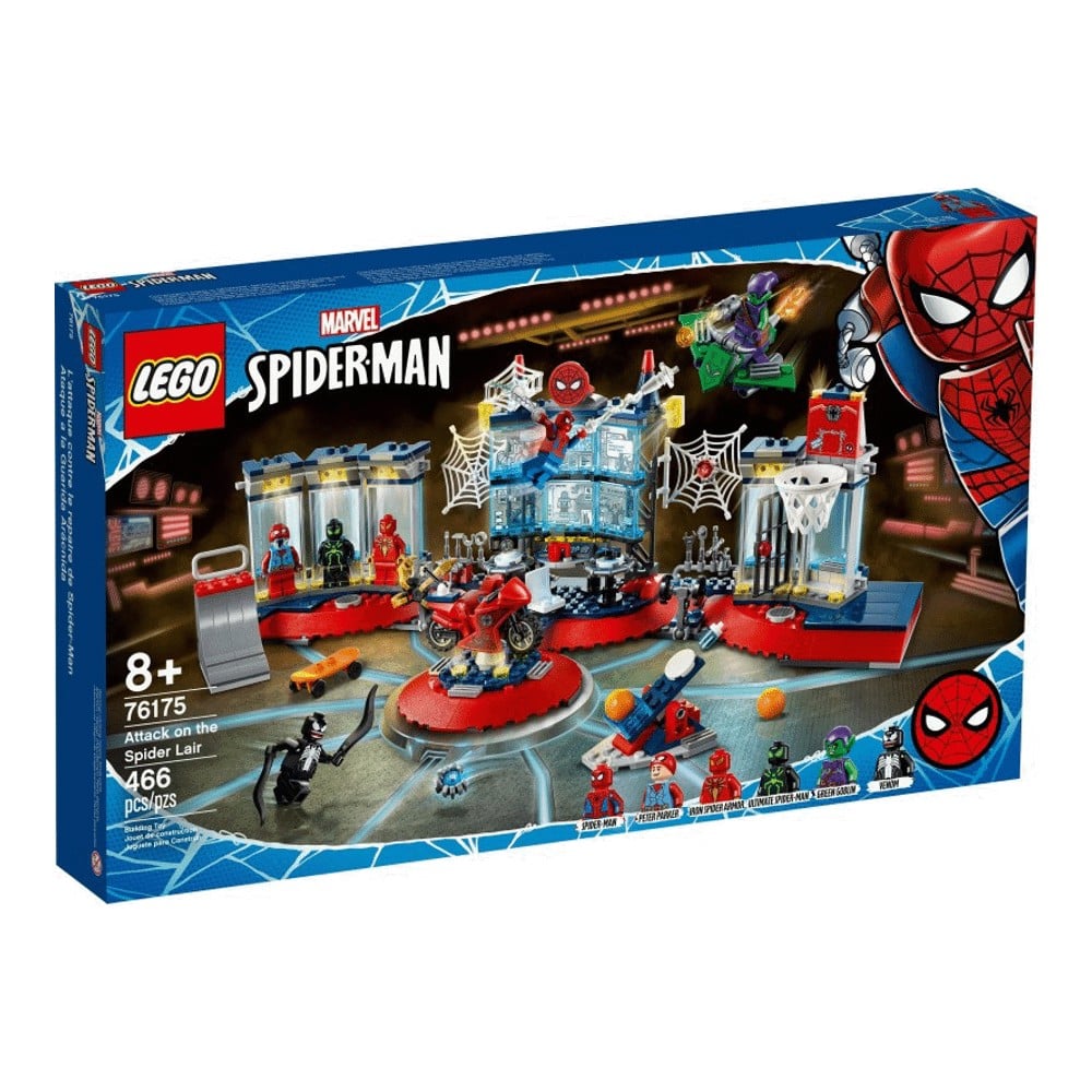 Конструктор LEGO Super Heroes 76175 Атака на тайник Человека-паука - фото