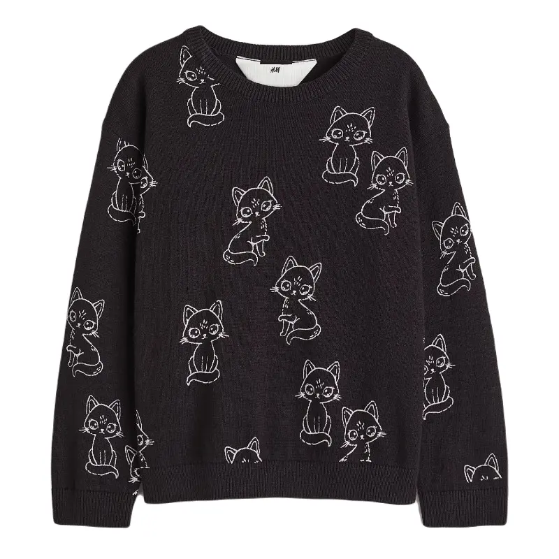 

Свитер H&M Kitten, черный