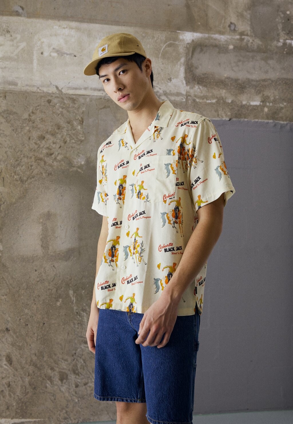 

Рубашка Carhartt WIP, молочный