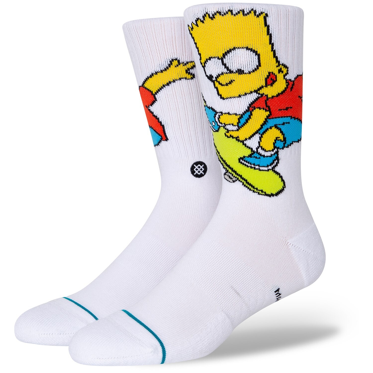 

Носки Stance Bart Simpson, белый