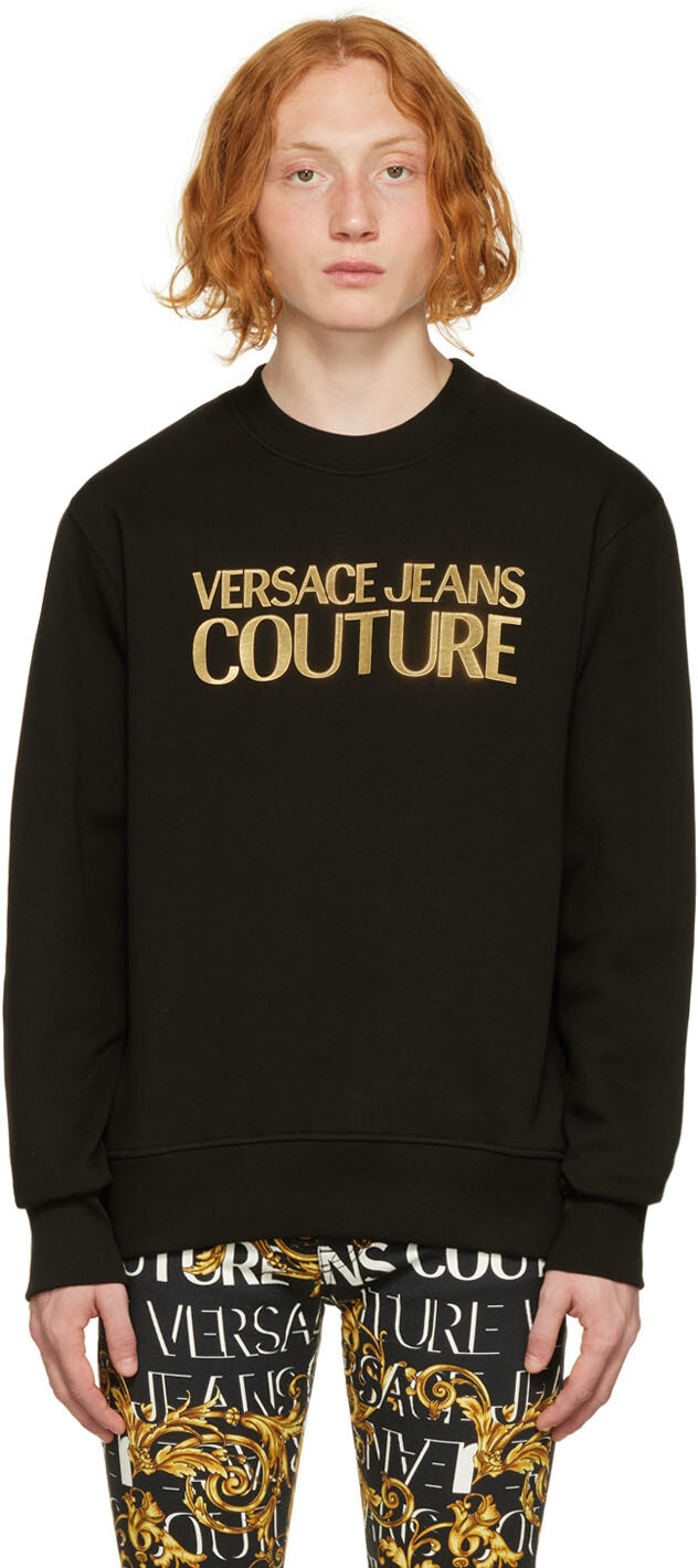 

Черная толстовка Versace Jeans Couture, Черный