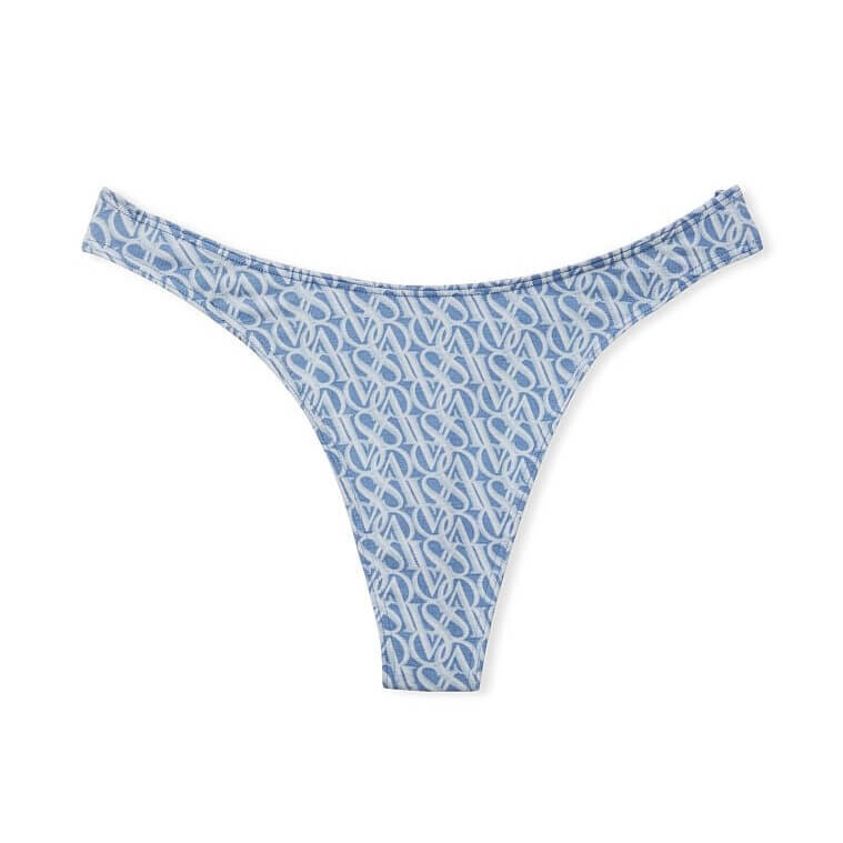 

Трусики-стринги Victoria's Secret Stretch Cotton, голубой